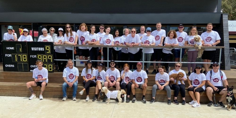 2021 participants in the Cronin Family's Be Wise Walk